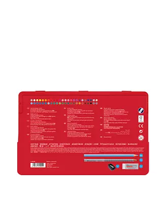 FABER-CASTELL | Scatola di pastelli esagonali (48 pz.) | 